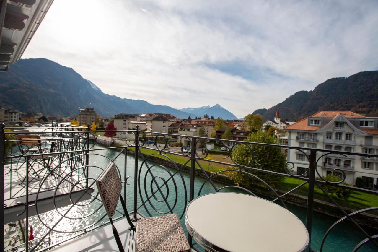 Boutique Hotel Bellevue Interlaken Buitenkant foto
