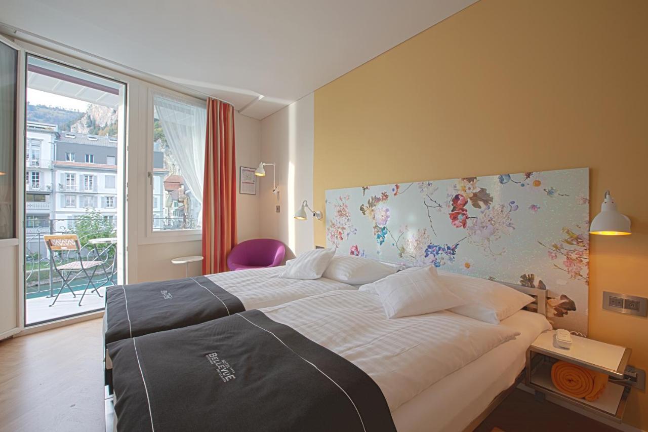 Boutique Hotel Bellevue Interlaken Buitenkant foto