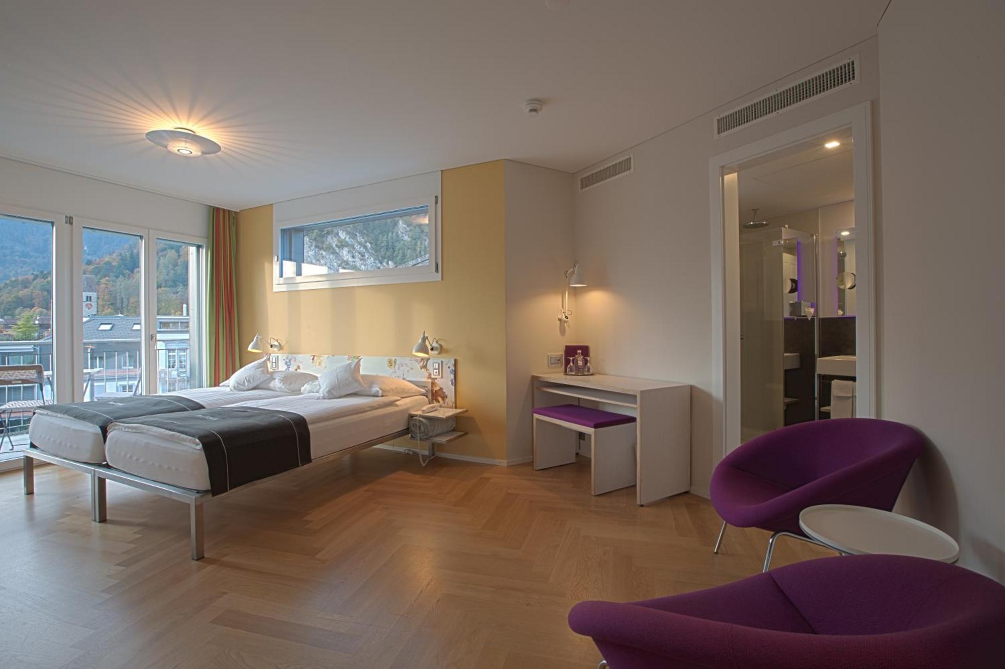 Boutique Hotel Bellevue Interlaken Buitenkant foto