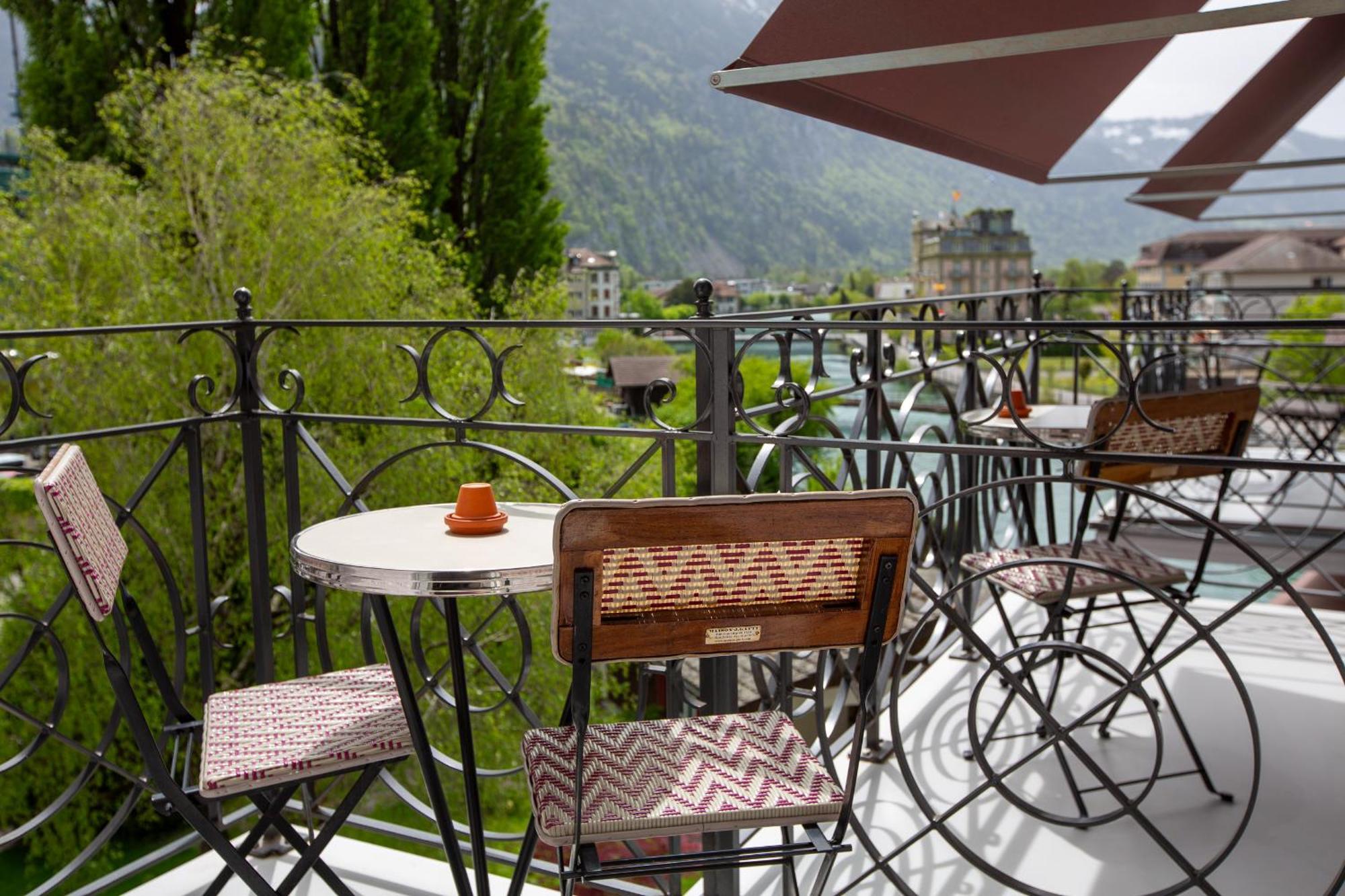 Boutique Hotel Bellevue Interlaken Buitenkant foto