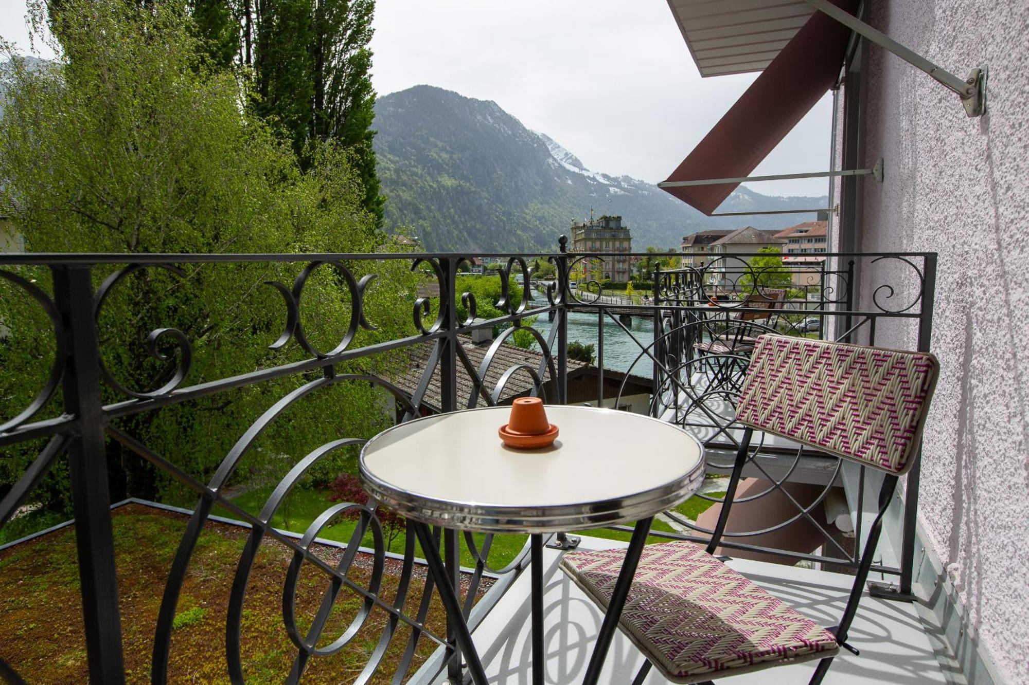 Boutique Hotel Bellevue Interlaken Buitenkant foto