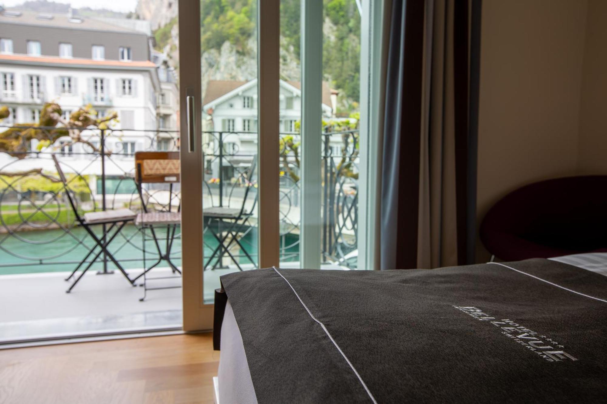Boutique Hotel Bellevue Interlaken Buitenkant foto