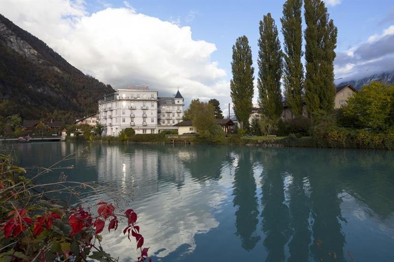 Boutique Hotel Bellevue Interlaken Buitenkant foto