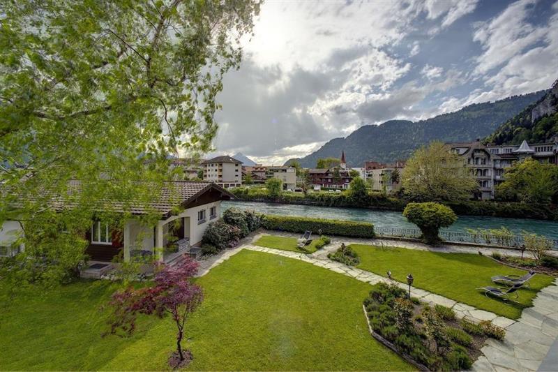 Boutique Hotel Bellevue Interlaken Buitenkant foto